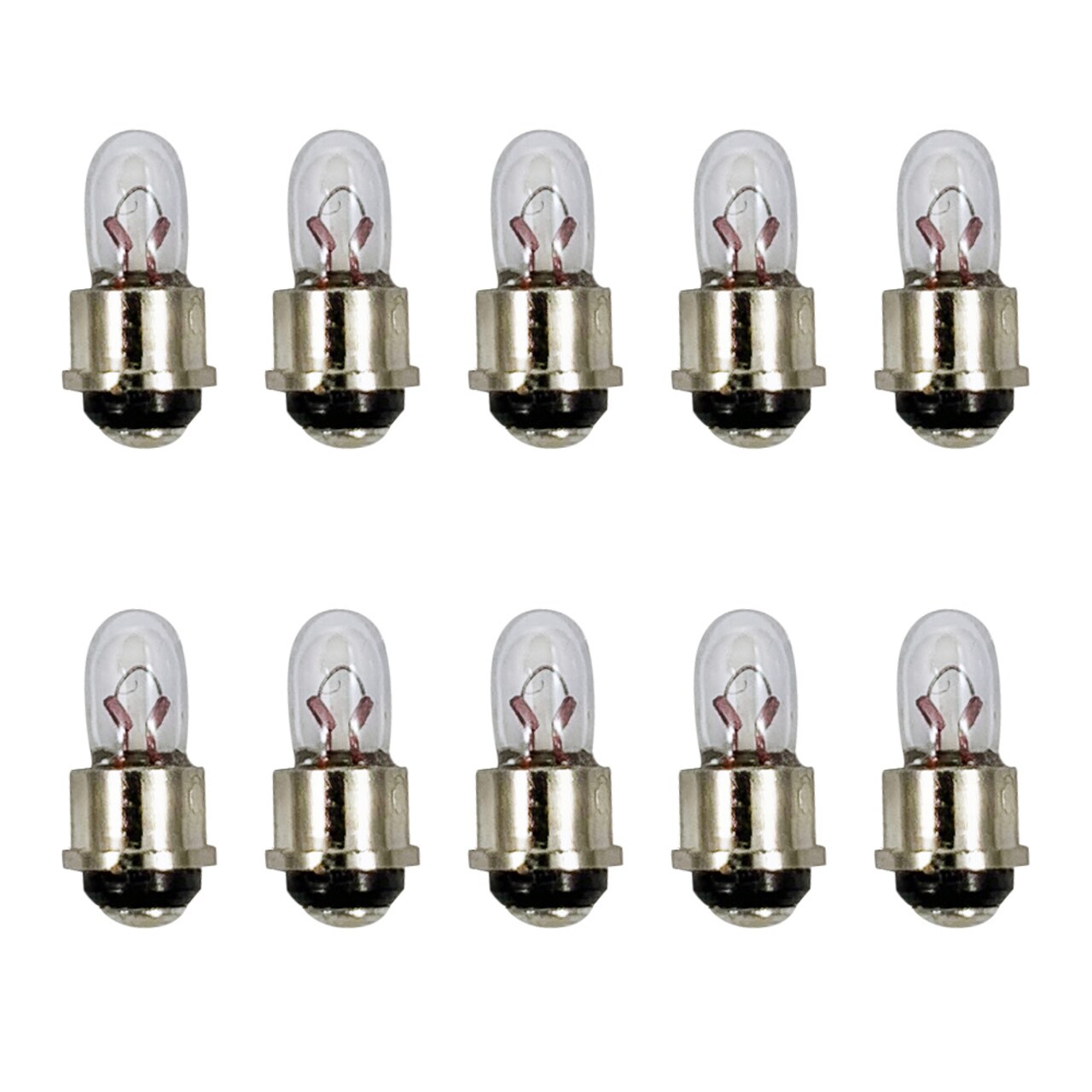 10PK - GE 685 - 28706 5w 5v T1 C-2R Sx4s4 Base Low Voltage Automotive Bulb